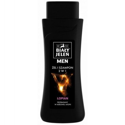 Фото - Гель для душу Nivea BIAŁY JELEŃ Żel i szampon 2 w 1 z łopianem For Men, 300 ml 