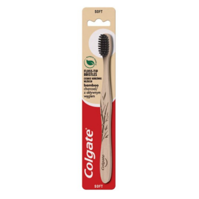 Colgate Colgate BAMBOO CHARCOAL SZCZOTECZKA DO ZĘBÓW MIĘKKA