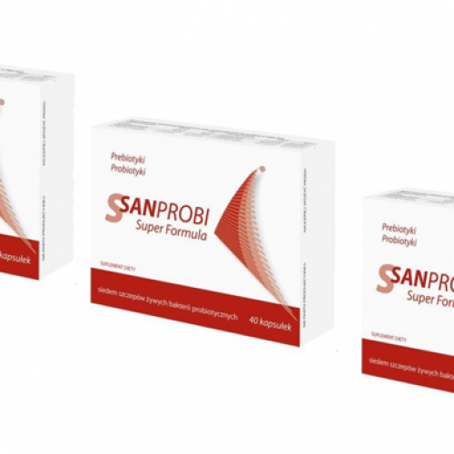 Zestaw SANPROBI Super Formuła, 3 x 40 kapsułek