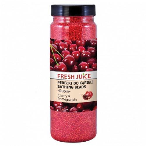 Green Pharmacy Pharm FRESH JUICE PEREŁKI DO KĄPIELI 450G CHERRY&POMEGRANATE