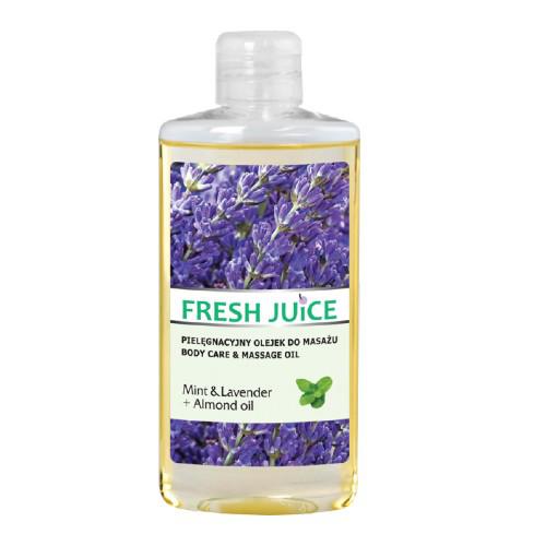 Elfa PHARM FRESH JUICE pielęgnacyjny olejek do masażu MINT & LAVENDER + ALMOND Oil 150 ml 17969