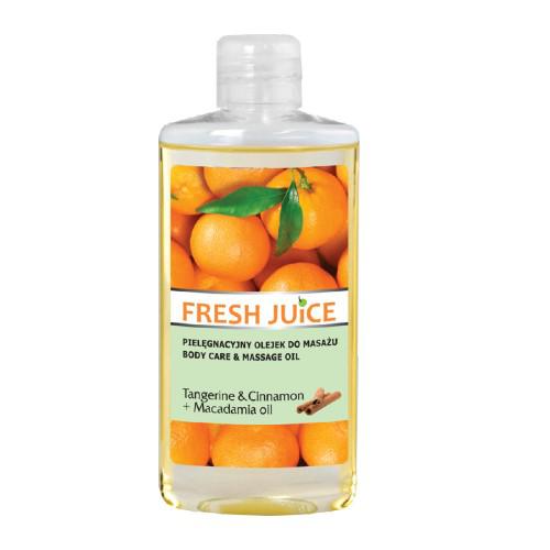Elfa PHARM FRESH JUICE pielęgnacyjny olejek do masażu TANGERINE & CINNAMON + MACADAMIA Oil 150 ml 17970