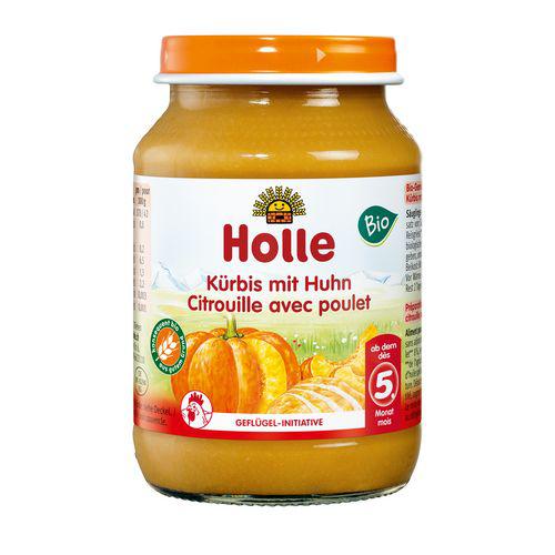 Holle HOLLE Dynia z kurczakiem - 190 g