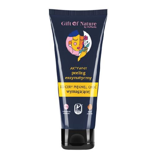 ELFA PHARM POLSKA SPÓŁKA Z O. O. SP. KOMANDYTOWA Gift Of Nature aktywny peeling enzymatyczny do twarzy z kwasem AHA i PHA 75 ml 7085107