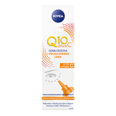 Фото - Туш Nivea Visage Q10 Plus C - przeciwzmarszczkowy krem pod oczy 15ml 