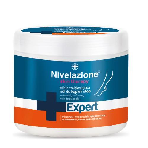 Nivelazione Skin Therapy EXPERT Silnie zmiękczająca sól do kąpieli stóp 650g