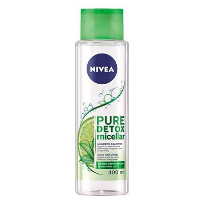 Nivea Pure Detox Micellar odświeżający szampon micelarny 400 ml