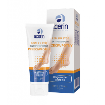 Acerin Perspirant krem przeciwpotny do stóp 75ml