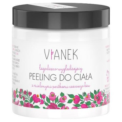 Vianek różowy - Łagodząco-wygładzający peeling do ciała 250 ml