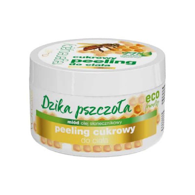 Vollare Vollare Dzika Pszczoła Peeling cukrowy do ciała regenerujący 225ml