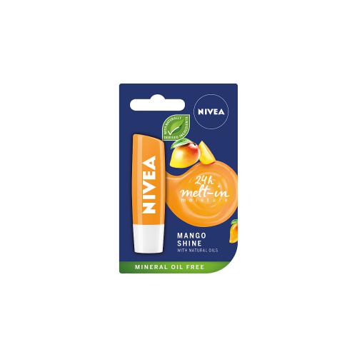 Nivea Pomadka pielęgnująca do ust Mango Shine 4,8 g