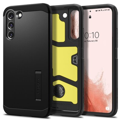 Spigen Etui Tough Armor do Samsung Galaxy S22 Black ACS03991