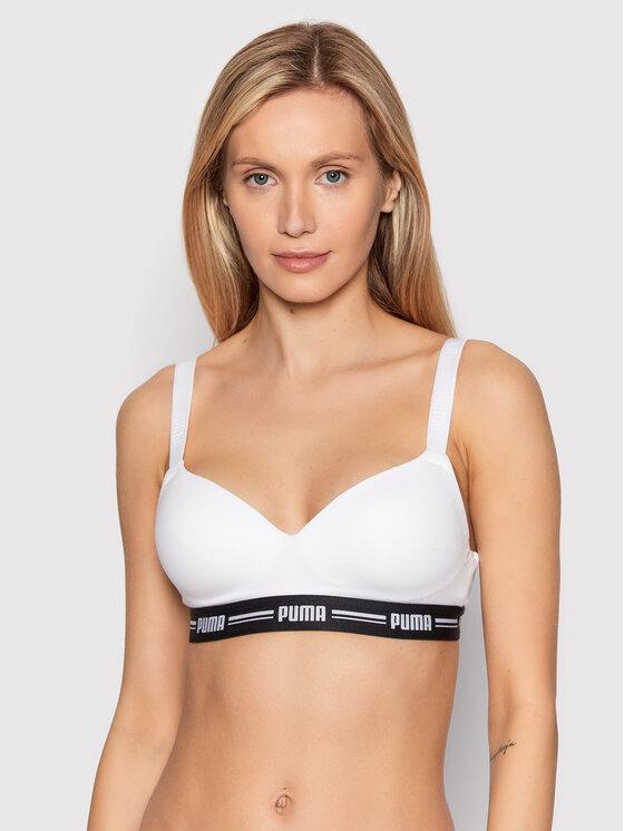 Puma Biustonosz top Everyday 907863 Biały