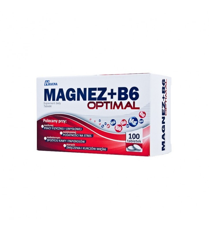 Polfarmex MAGNEZ + B6 OPTIMAL 100 szt.