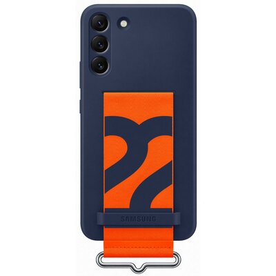 Samsung Etui Silicone Cover Strap do Galaxy S22+ EF-GS906TNEGWW Navy