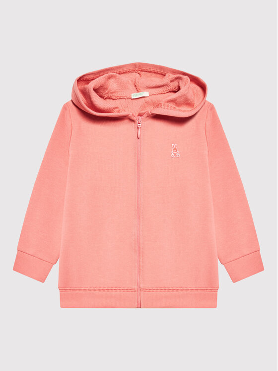 Benetton United Colors Of Bluza 3J70MM24Y Różowy Regular Fit