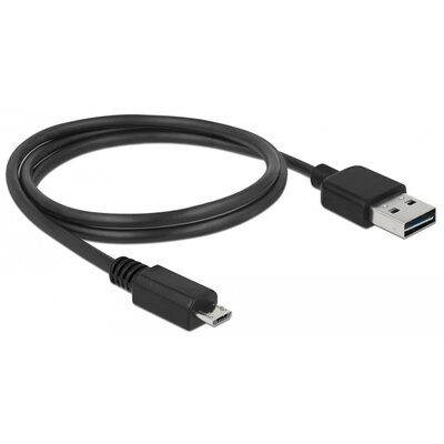 Delock Kabel USB Micro AM-MBM5P easy-usb 1m