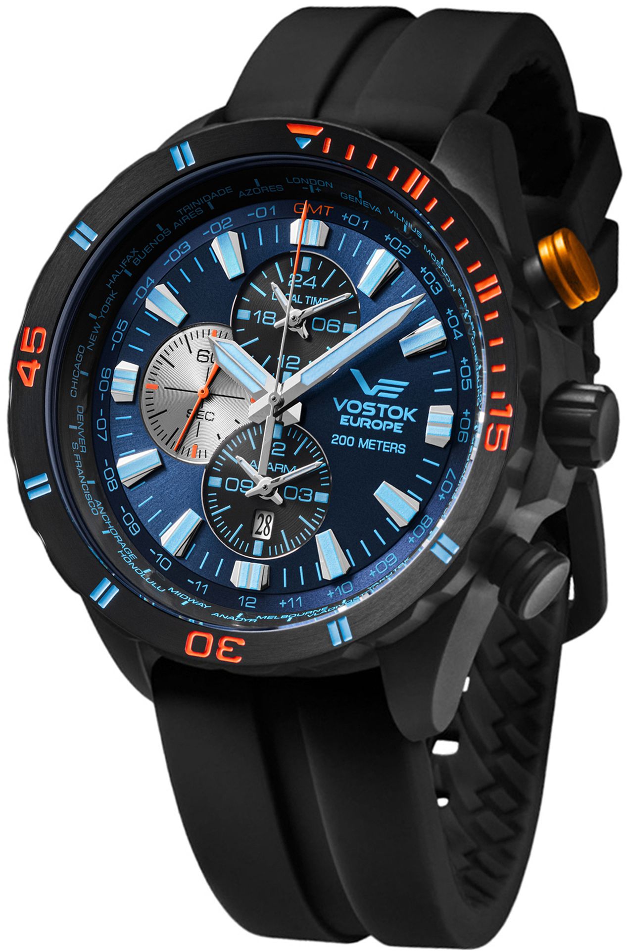 Zegarek Vostok Europe YM26320C654S Almaz Dual Time