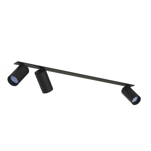 Nowodvorski Lampa punktowa podtynkowa MONO SURFACE III szer. 70cm GU10 czarny 7835