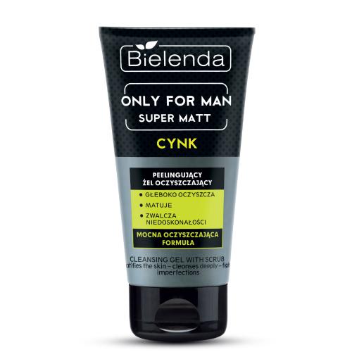 Bielenda Only For Men Super Mat M) peelingująco-oczyszczający żel pod prysznic 150ml