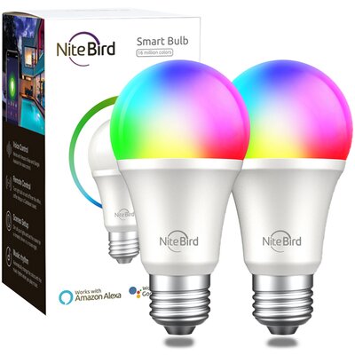 GOSUND Inteligentna żarówka LED GOSUND WB4 8W E27 Wi-Fi 2 szt.) WB4-2PACK