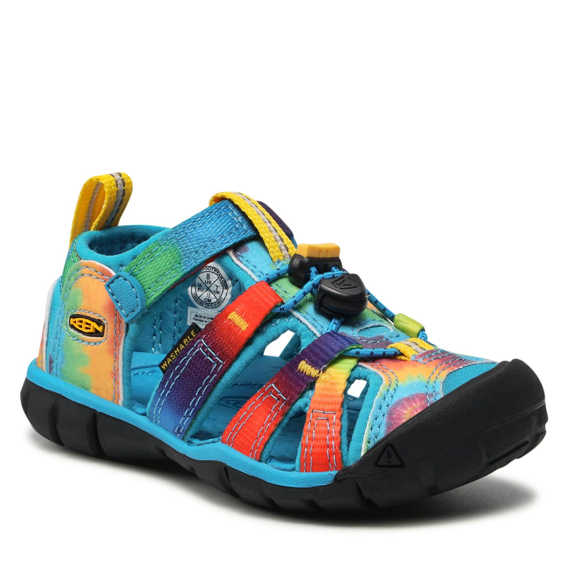 Keen Sandały Seacamp II Cnx 1025133 Vivid Blue/Original Tie Dye