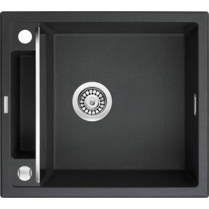 Deante Magnetic Zlewozmywak granitowy magnetyczny 1-komorowy bez ociekacza - grafit metalik ZRM_G103 ZRM G103 [16188002]