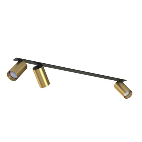 Nowodvorski Lampa podtynkowa MONO SURFACE III SOLID BRASS szer. 70cm GU10 mosiądz 7746
