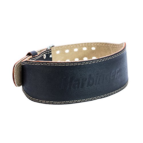 Harbinger 10 cm wyściełany skórzany pasek M, 496 g