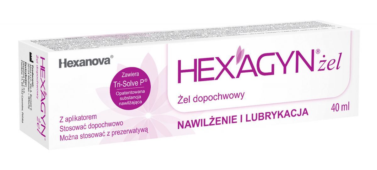 HEXANOVA SP. Z O.O. Hexagyn żel dopochwowy 40 ml