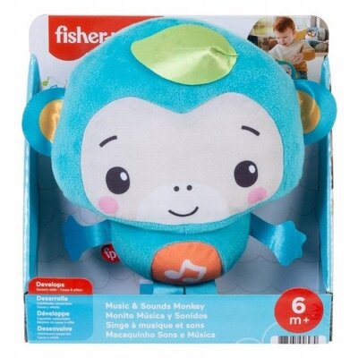 Fisher Price Maskotka Muzyczna małpka GWT71
