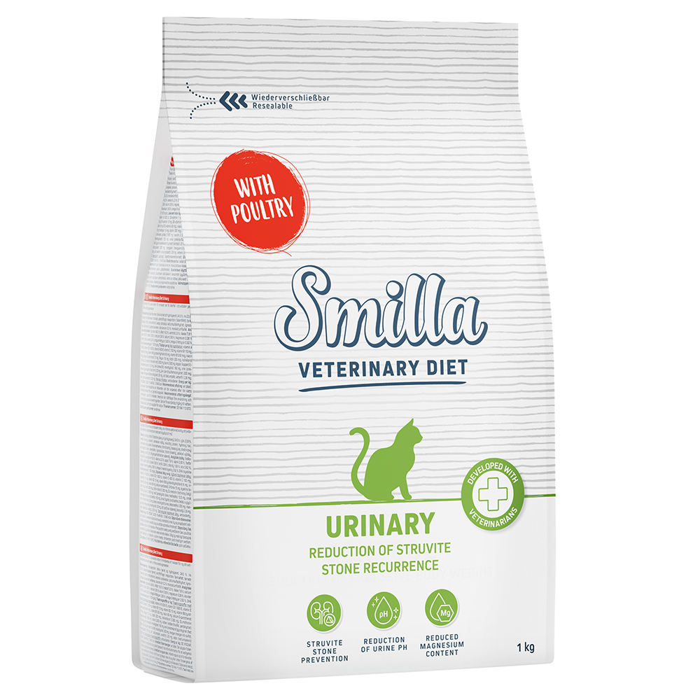 1 kg, Smilla Veterinary Diet Urinary, karma sucha dla kotów