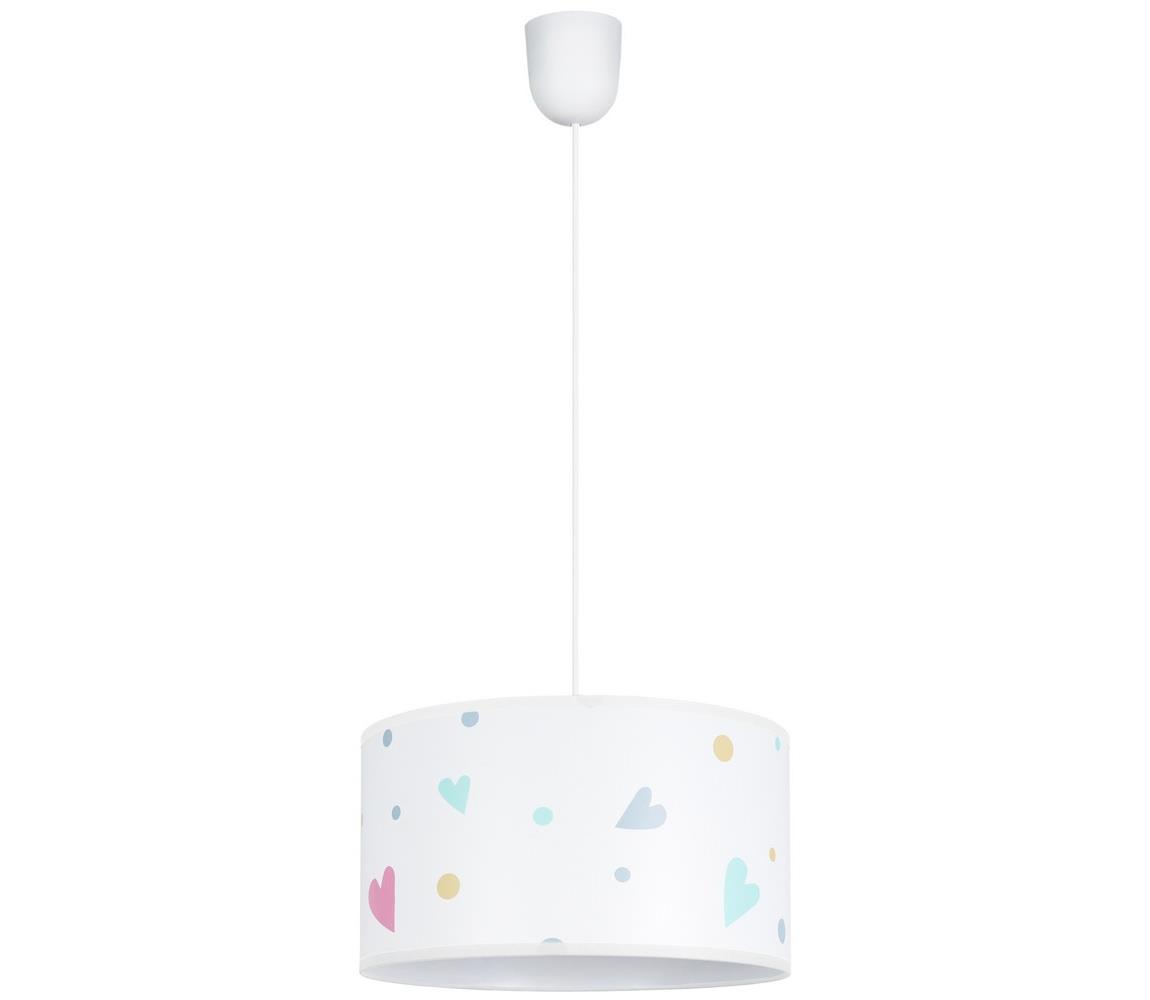 Żyrandol dziecięcy DRUKI 1xE27/60W/230V