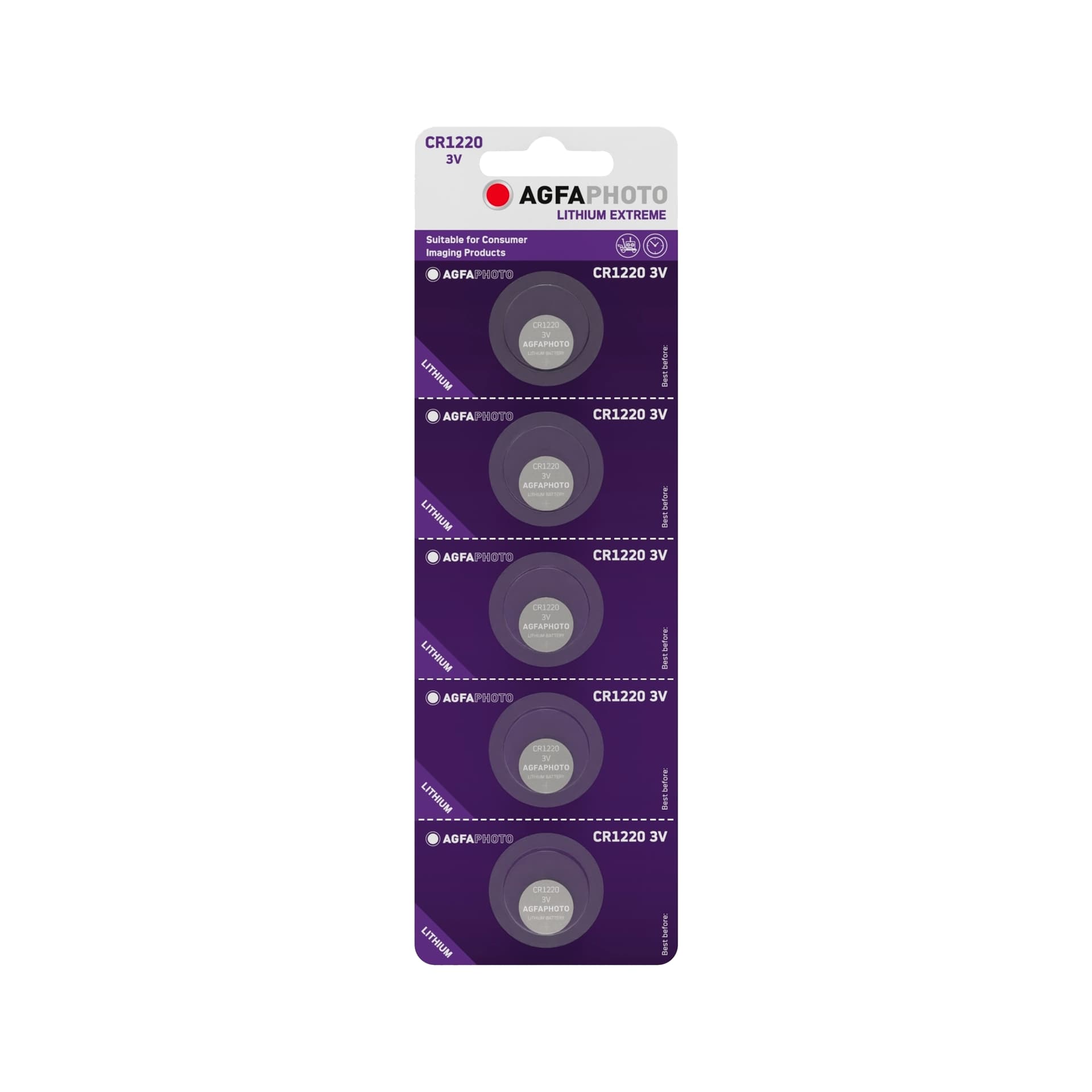 Agfa Bateria CR1220 5 szt.