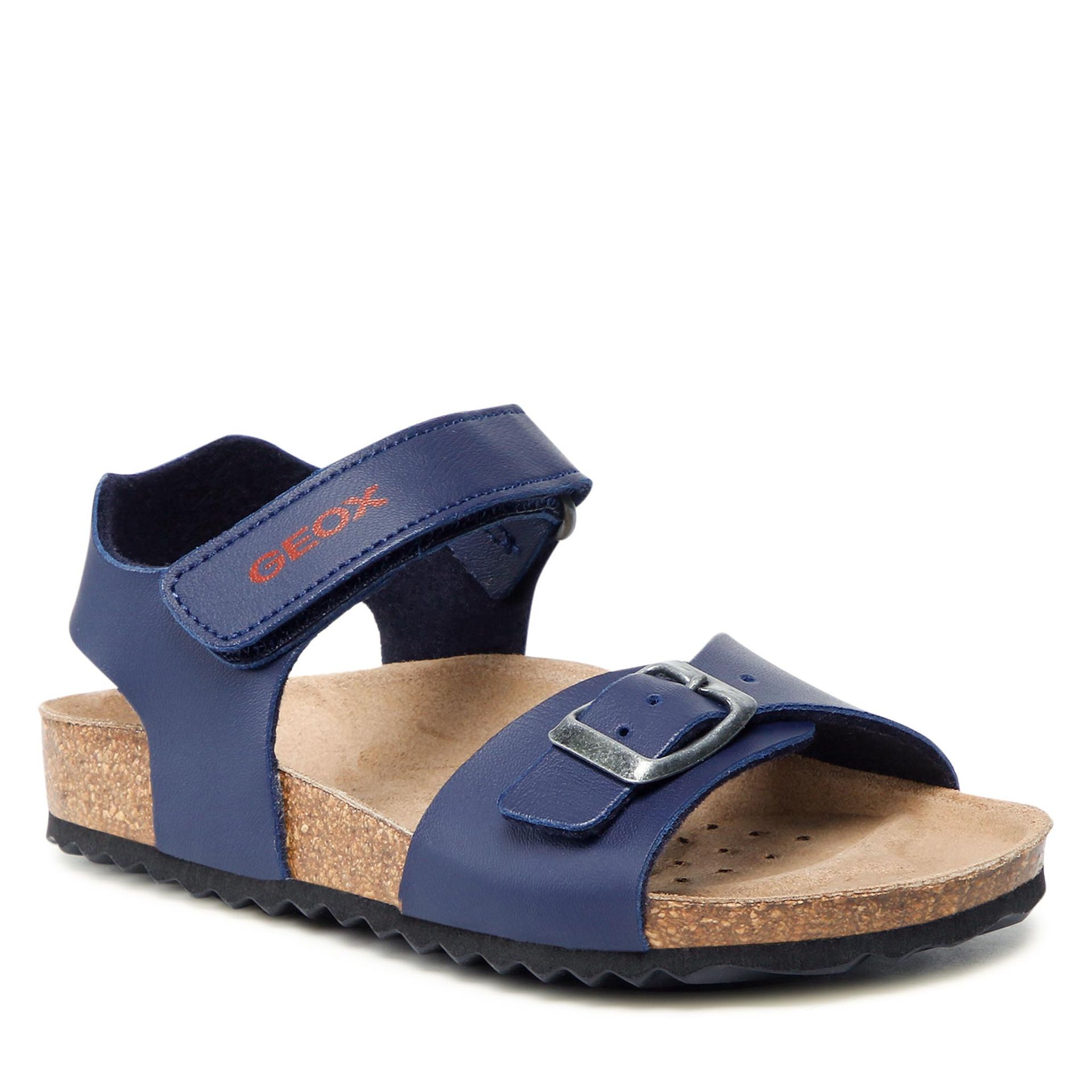 Geox Sandały J Ghita B. B J028LB 00054 C0735 S Navy/Red