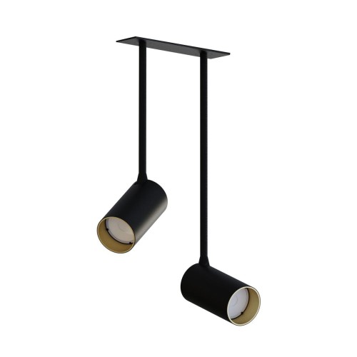 Nowodvorski Mono Surface Long 7682 plafon lampa sufitowa spot 2x10W GU10 czarna