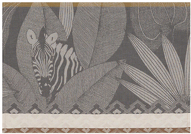 Le Jacquard Fran ais Podkładka żakardowa Nature Sauvage Szara