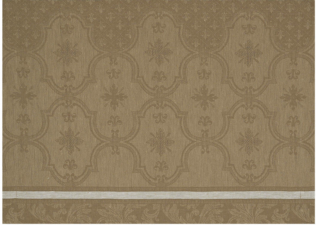 Le Jacquard Fran ais Podkładka żakardowa Armoiries Brązowa