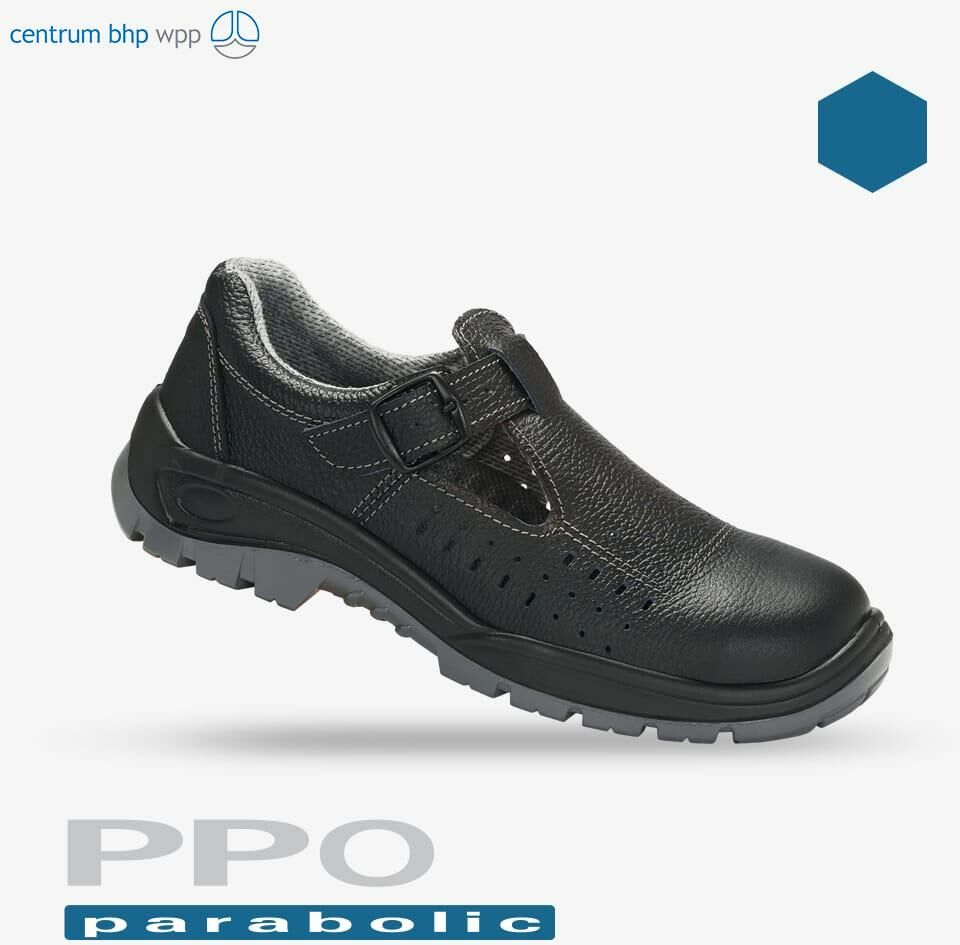 SANDAŁY BEZPIECZNE Z METALOWYM PODNOSKIEM PPO STRZELCE OPOLSKIE MODEL 41, PN-EN ISO 20345, S1, SRC