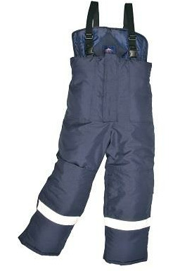 PORTWEST CS11 SPODNIE COLDSTORE; GRANATOWY