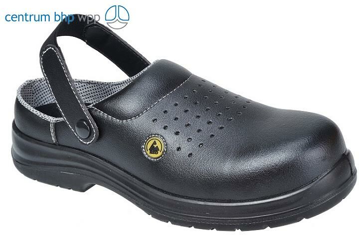 PORTWEST FC03 SABOT PORTWEST COMPOSITELITE ESD SB AE; CZARNY