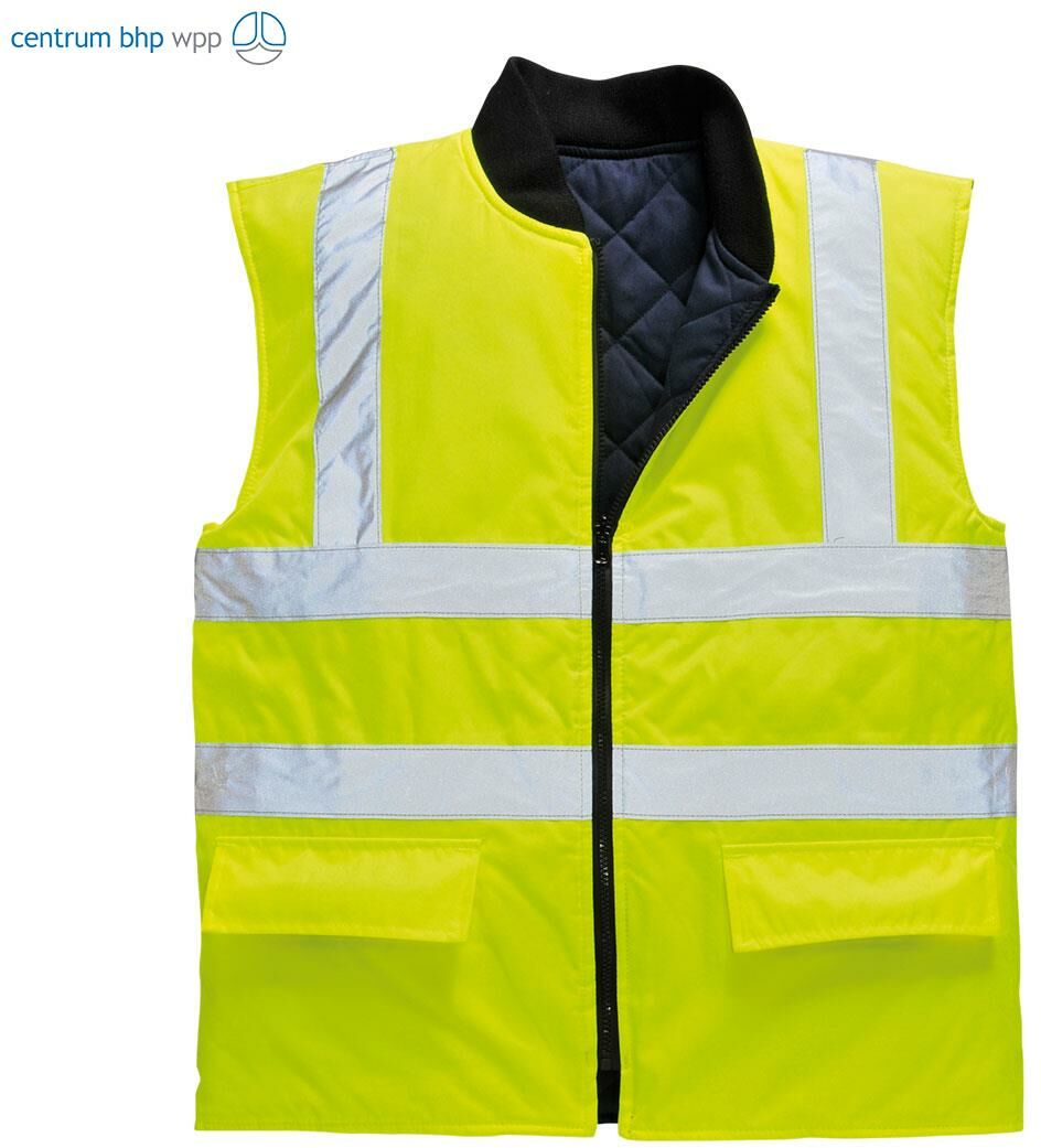 PORTWEST S469 DWUSTRONNY OCIEPLACZ OSTRZEGAWCZY ; ŻÓŁTY