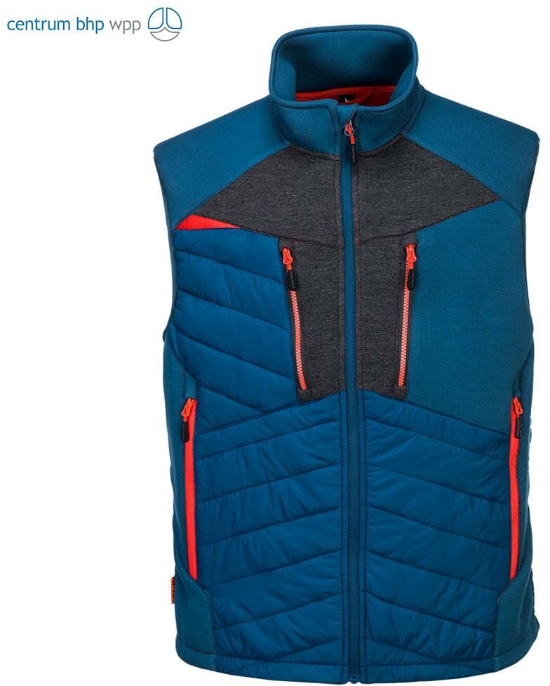 PORTWEST DX470 BEZRĘKAWNIK HYBRYDOWY BAFFLE DX4; NIEBIESKI