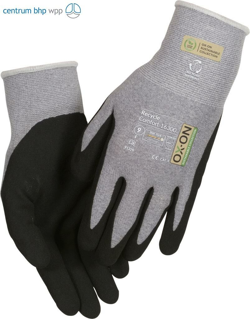 RĘKAWICE OCHRONNE OX-ON RECYCLE COMFORT 16300