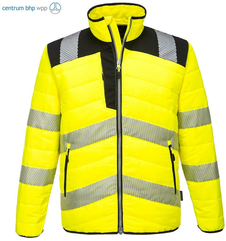 PORTWEST PW371 KURTKA OSTRZEGAWCZA PW3 BAFFLE; ŻÓŁTY/CZARNY