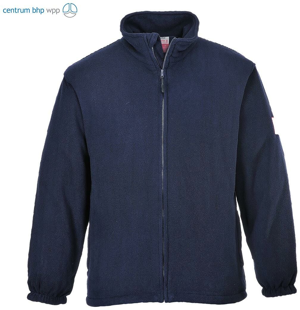PORTWEST FR30 BLUZA POLAROWA TRUDNOPALNA I ANTYSTATYCZNA; GRANATOWY