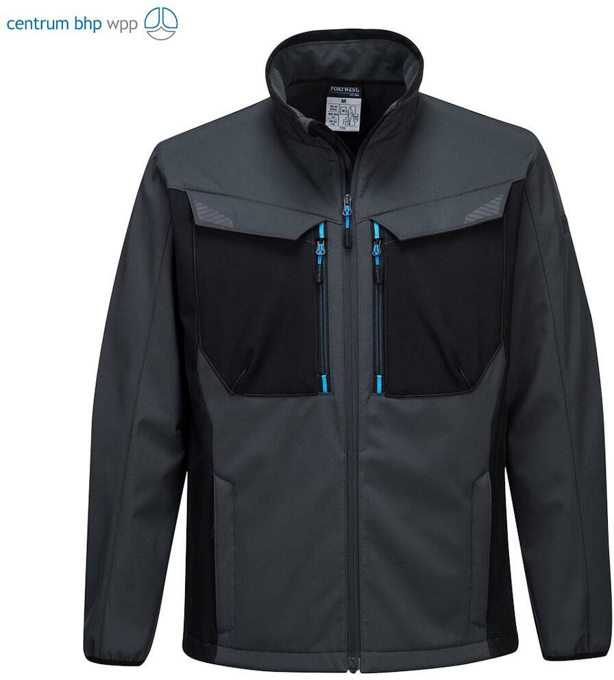 PORTWEST T750 SOFTSHELL WX3; SZARY