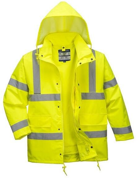 PORTWEST S468 KURTKA OSTRZEGAWCZA 4 W 1; ŻÓŁTY