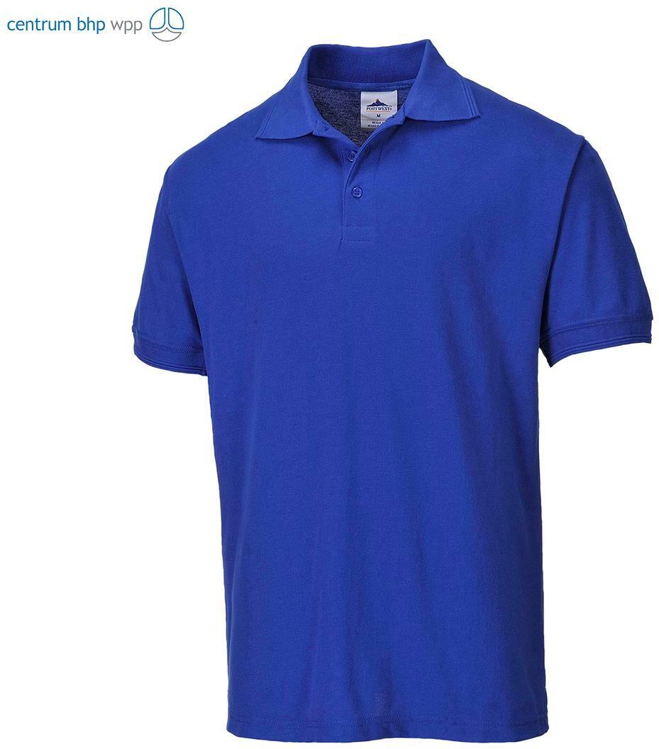 PORTWEST B210 KOSZULKA POLO NAPLES; NIEBIESKI