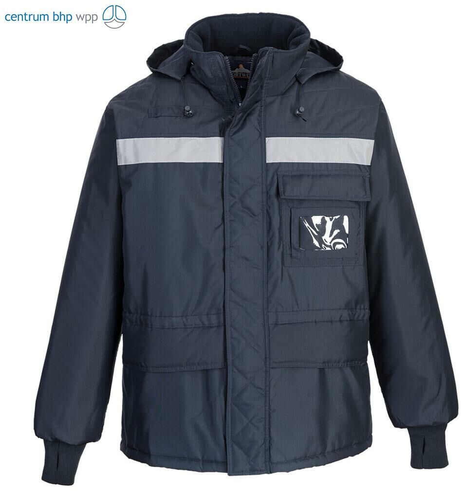 PORTWEST CS10 KURTKA COLDSTORE; GRANATOWY